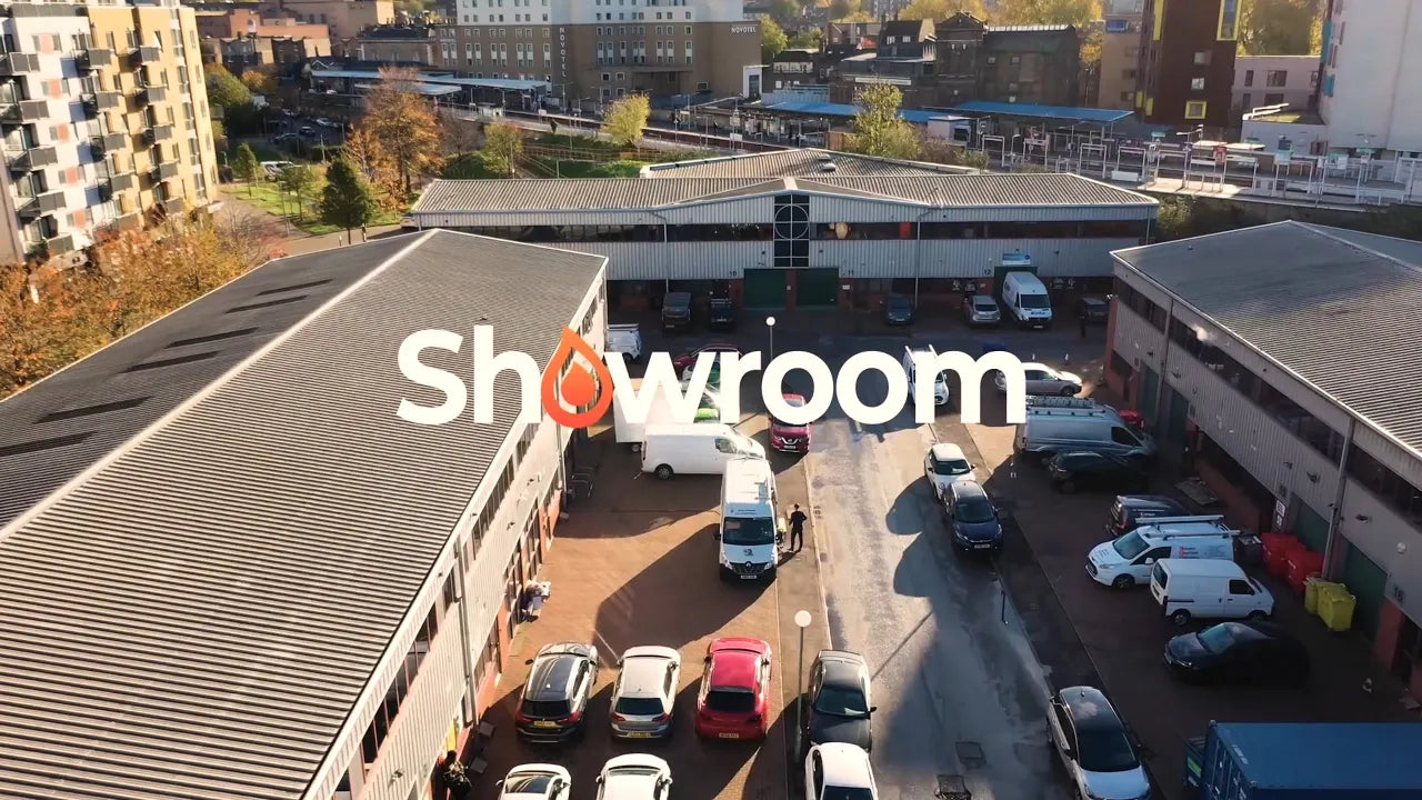 Load video: Video of fireplace showroom in Greewhich, London.