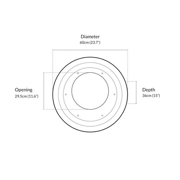 Cocoon Vellum - Polished Steel
