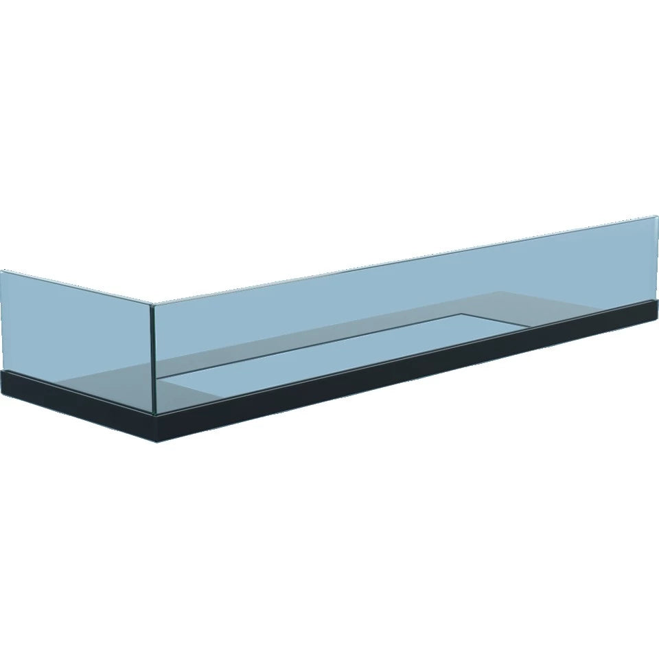 Safety Glass Corner Bio Fireplace 70 cm