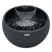 FIRENZE Bioethanol Fire Bowl – Slate Black