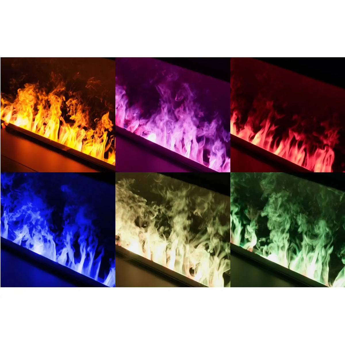Triton 1500 - Multicolour Water Vapour Fireplace