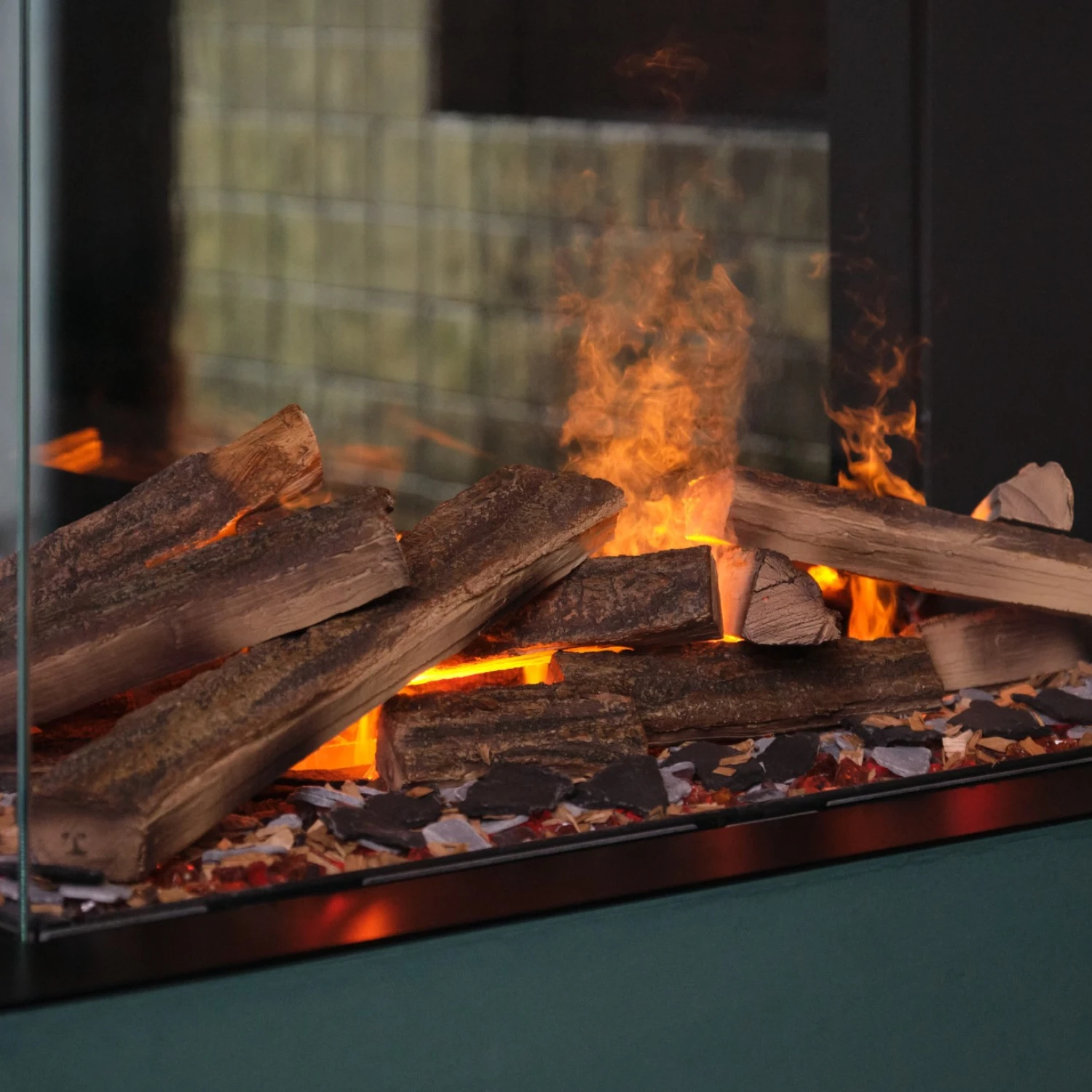 e-MatriX 800-500 RD - Water Vapour Fireplace