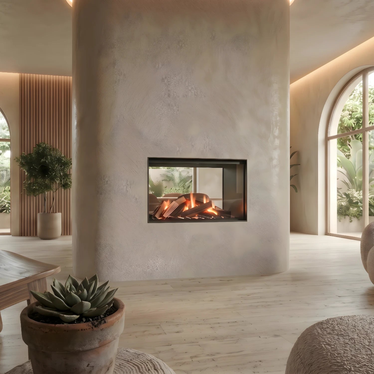 e-MatriX 800-500 ST - Water Vapour Fireplace