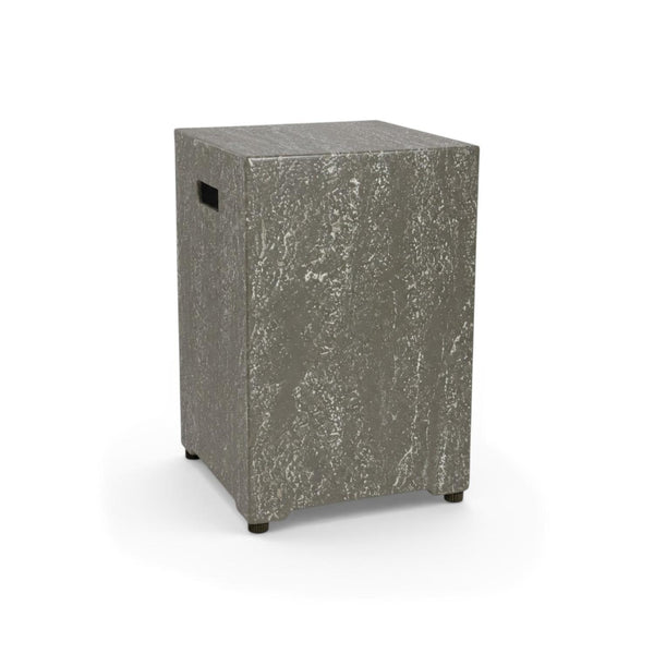 Enclosure Square Dark Travertine – Gas Bottle Cover