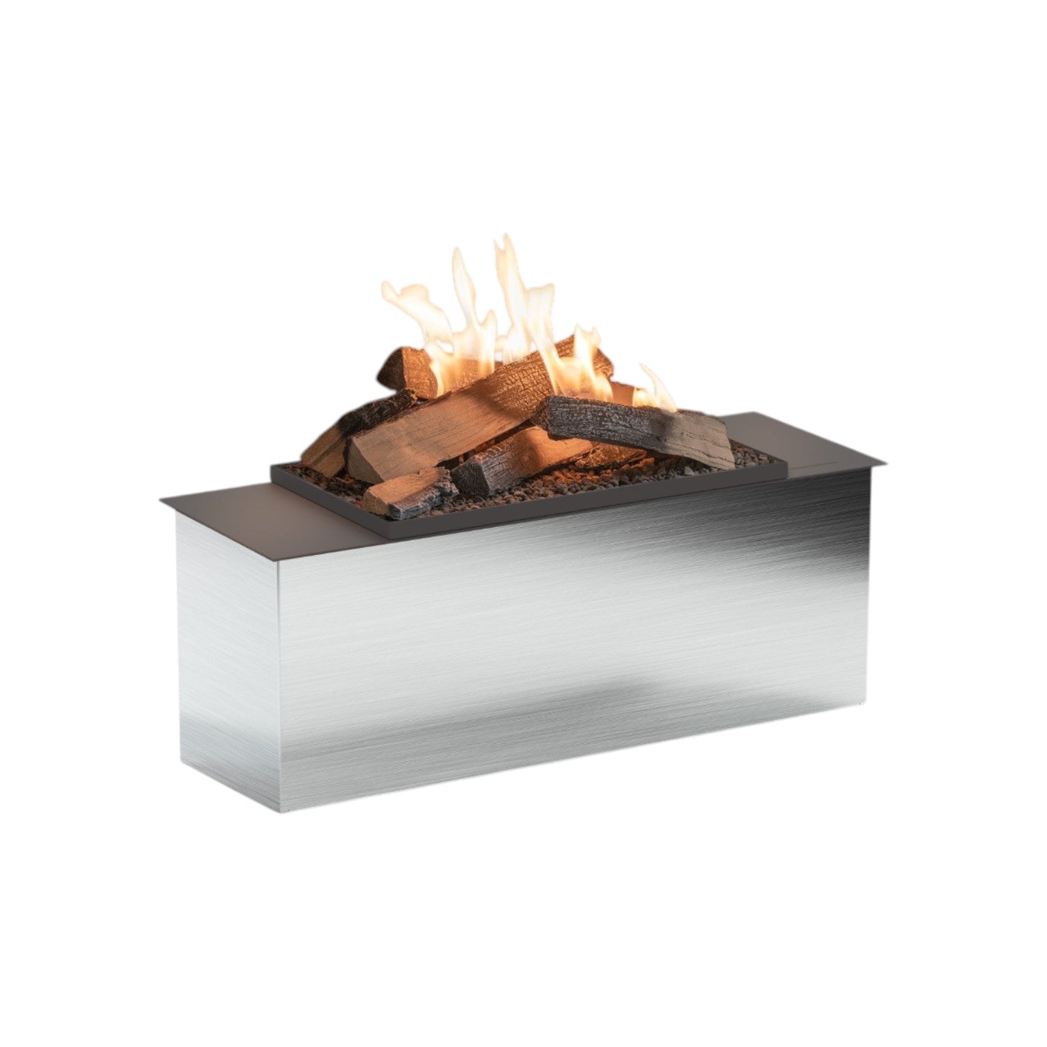 Planika FLA4 790+ Flogs: Remote Controlled Bioethanol Burner with Realistic Log Flames