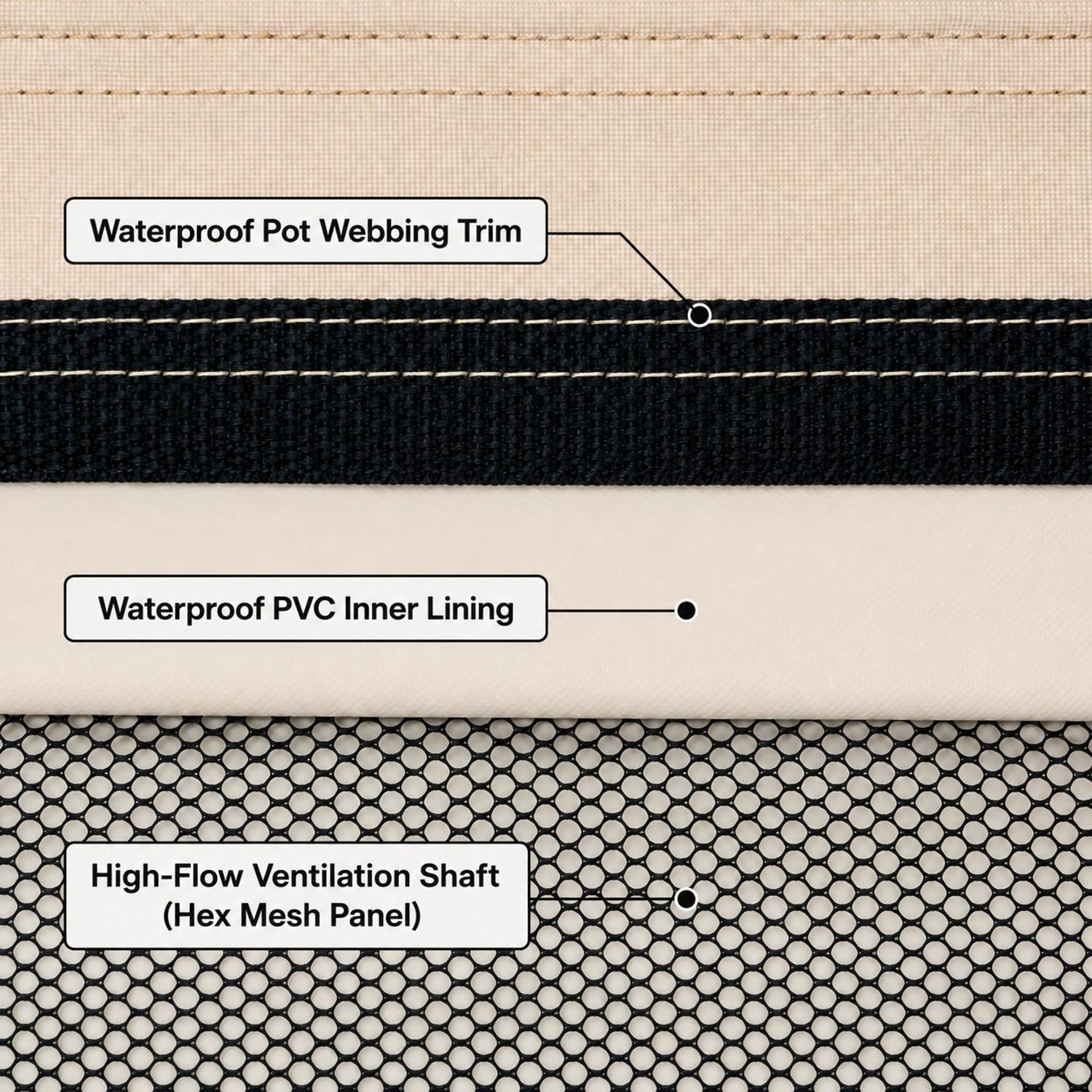 Premium Cover Fire Table Square M