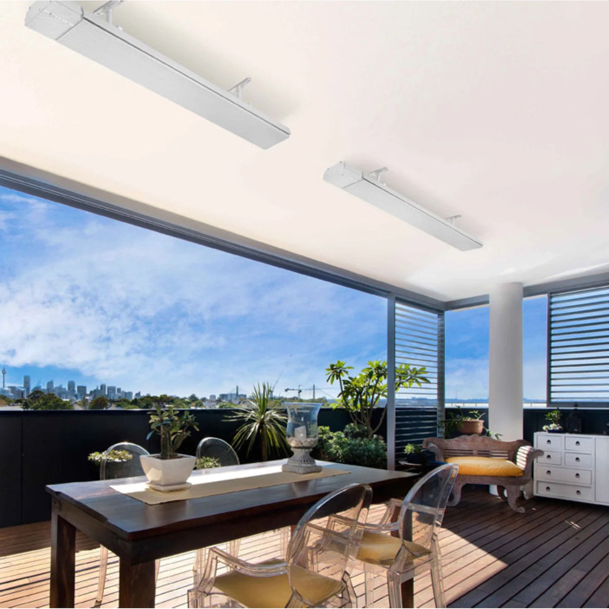 Heatstrip Elegance 3200W w/Remote - Electric Patio Heater (UK Version)