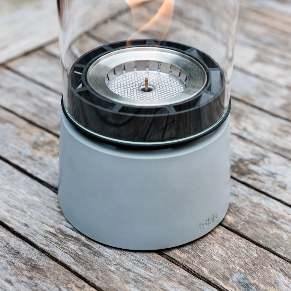 SPIN air 1200 Tabletop Fireplace Concrete