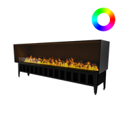 Incanto 2000 Multicolour Built-in Water Vapour Fireplace