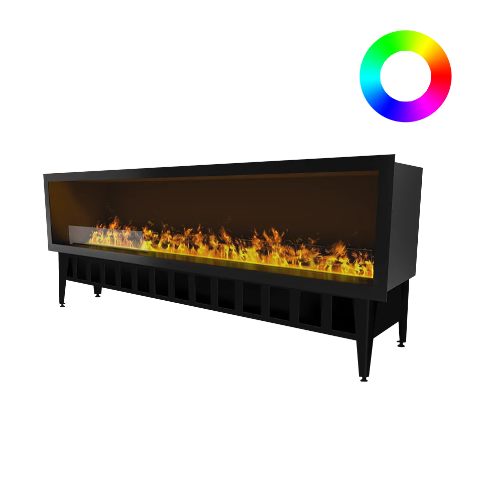 Incanto 2000 Multicolour Built-in Water Vapour Fireplace