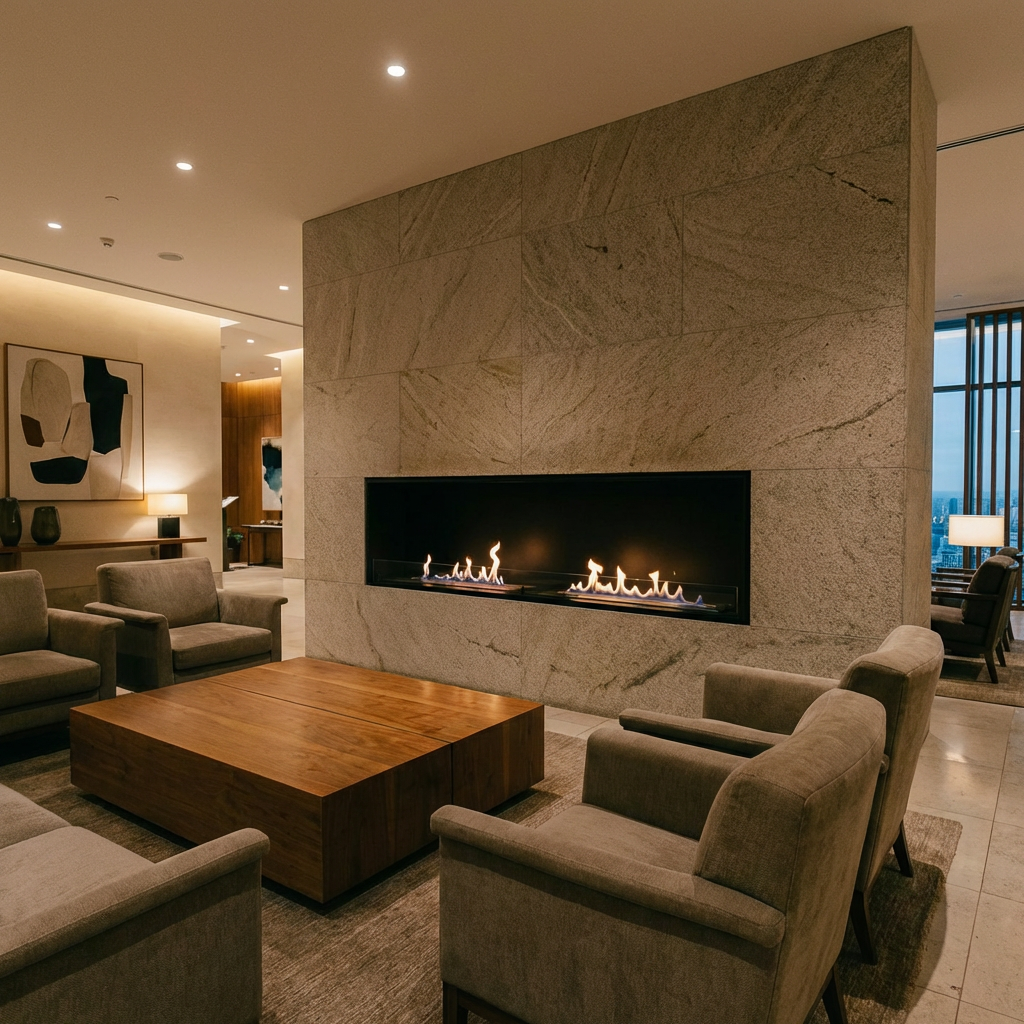 bioethanol fireplace heat