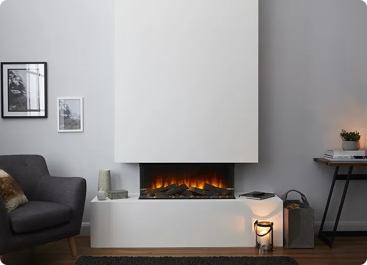 New Forest 840 built in electric fireplace