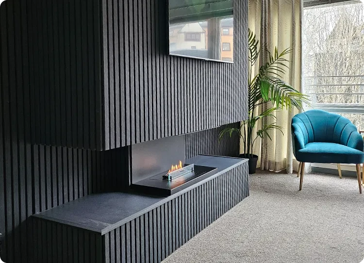 Planika Built in fireplace