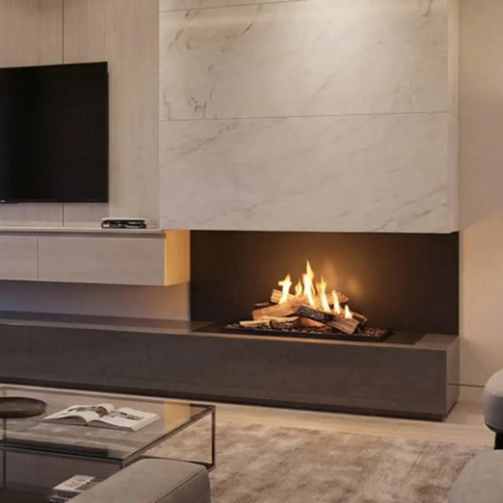 Planika FLA4 790+ Flogs: Remote Controlled Bioethanol Burner with Realistic Log Flames