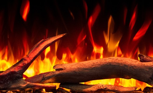 Aflamo 3D Electric Fireplace Insert 31" (80 × 60 cm)