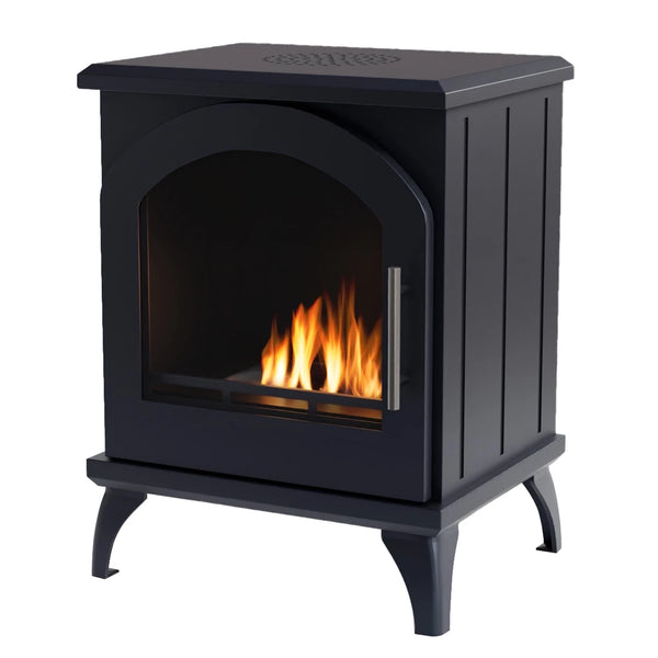 Austin - Black Freestanding Bioethanol Stove