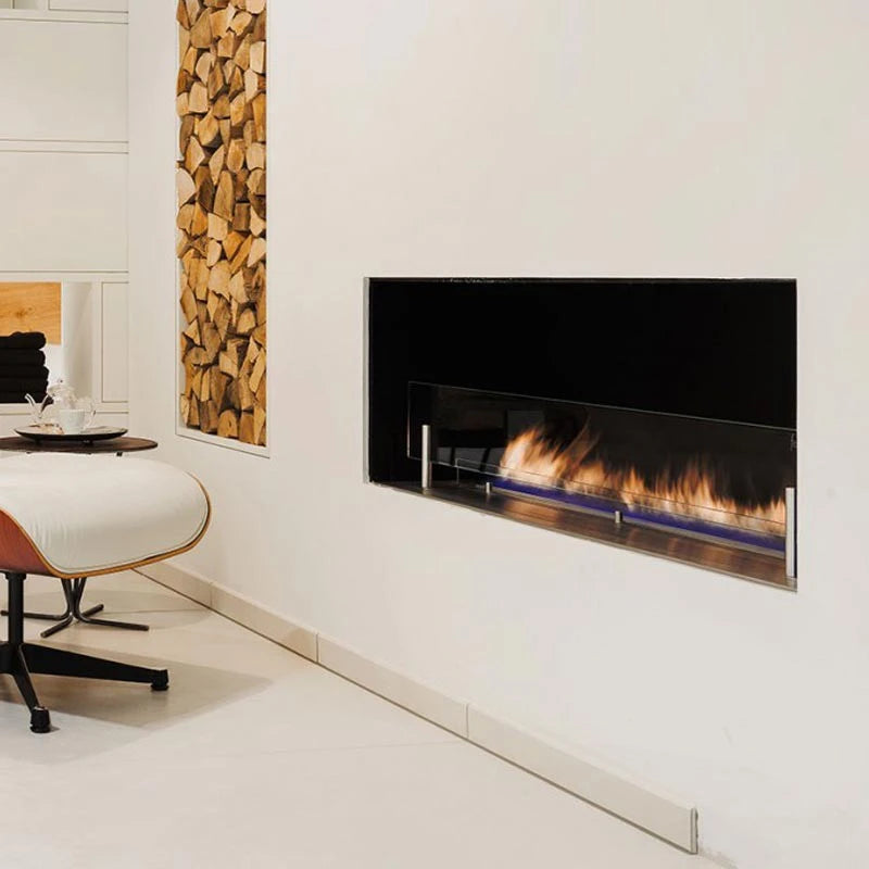 Automatic burner with advanced safety sensors. No ventilation required.