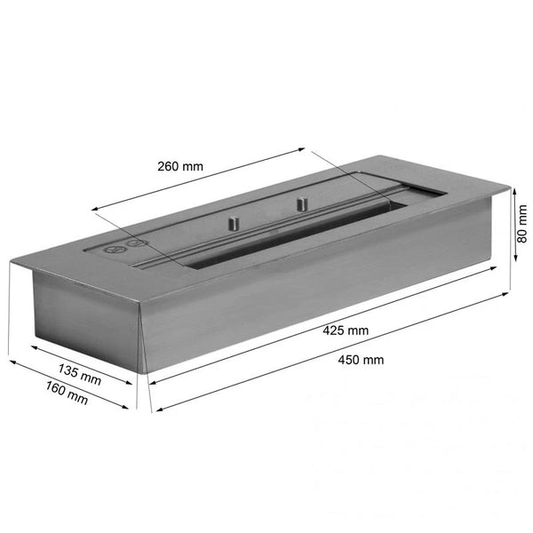 2.5 Litre Outdoor Superior Burner - W: 45 cm