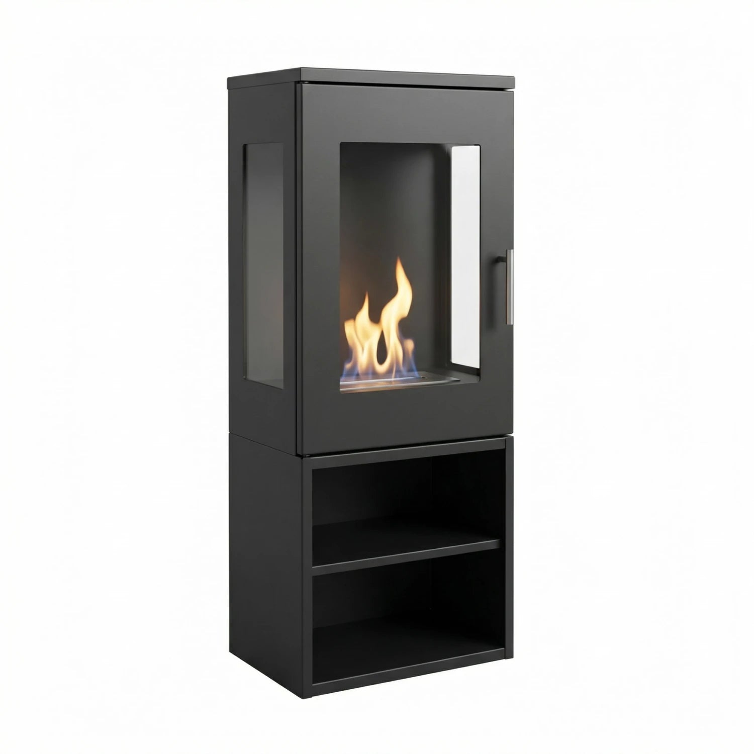 Cheyenne Freestanding Bioethanol Stove Fireplace