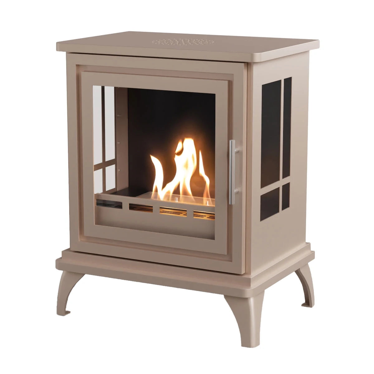 Nashville – Beige Freestanding Bioethanol Stove