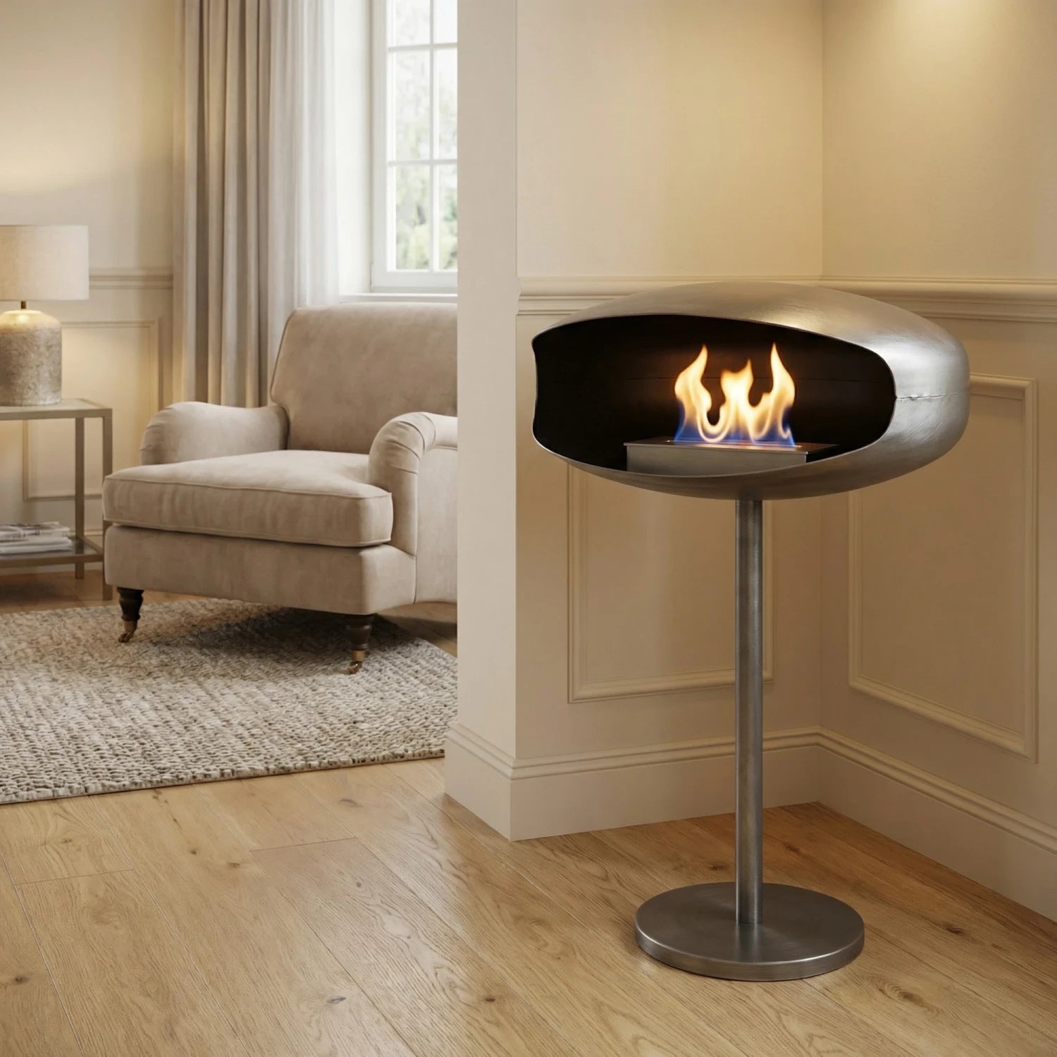Freestanding biofire New York UFO-60 from Hein & Haugaard