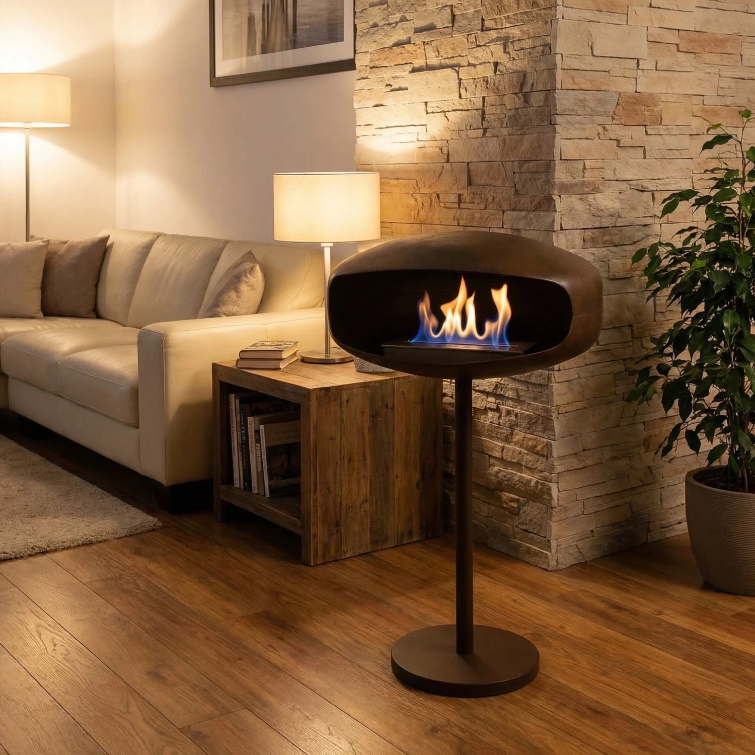 Freestanding biofire oxide UFO-60 from Hein & Haugaard