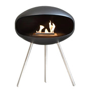 Cocoon Terra - Matte Black with Steel Legs