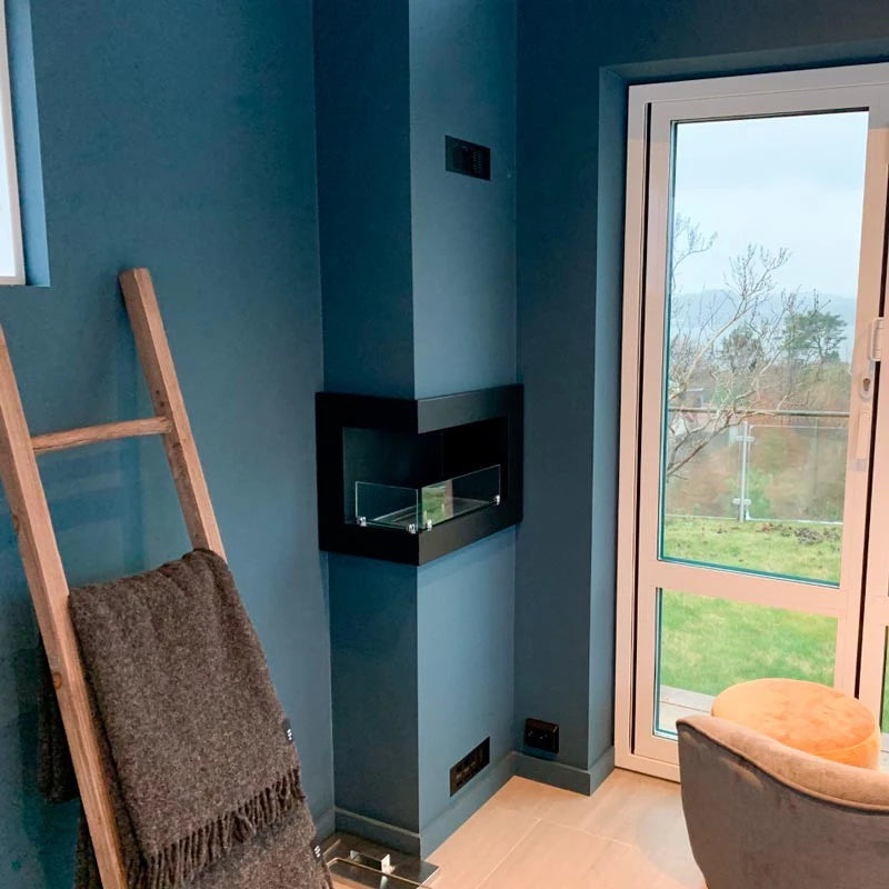 Insert for Bio Fireplace - Left-sided