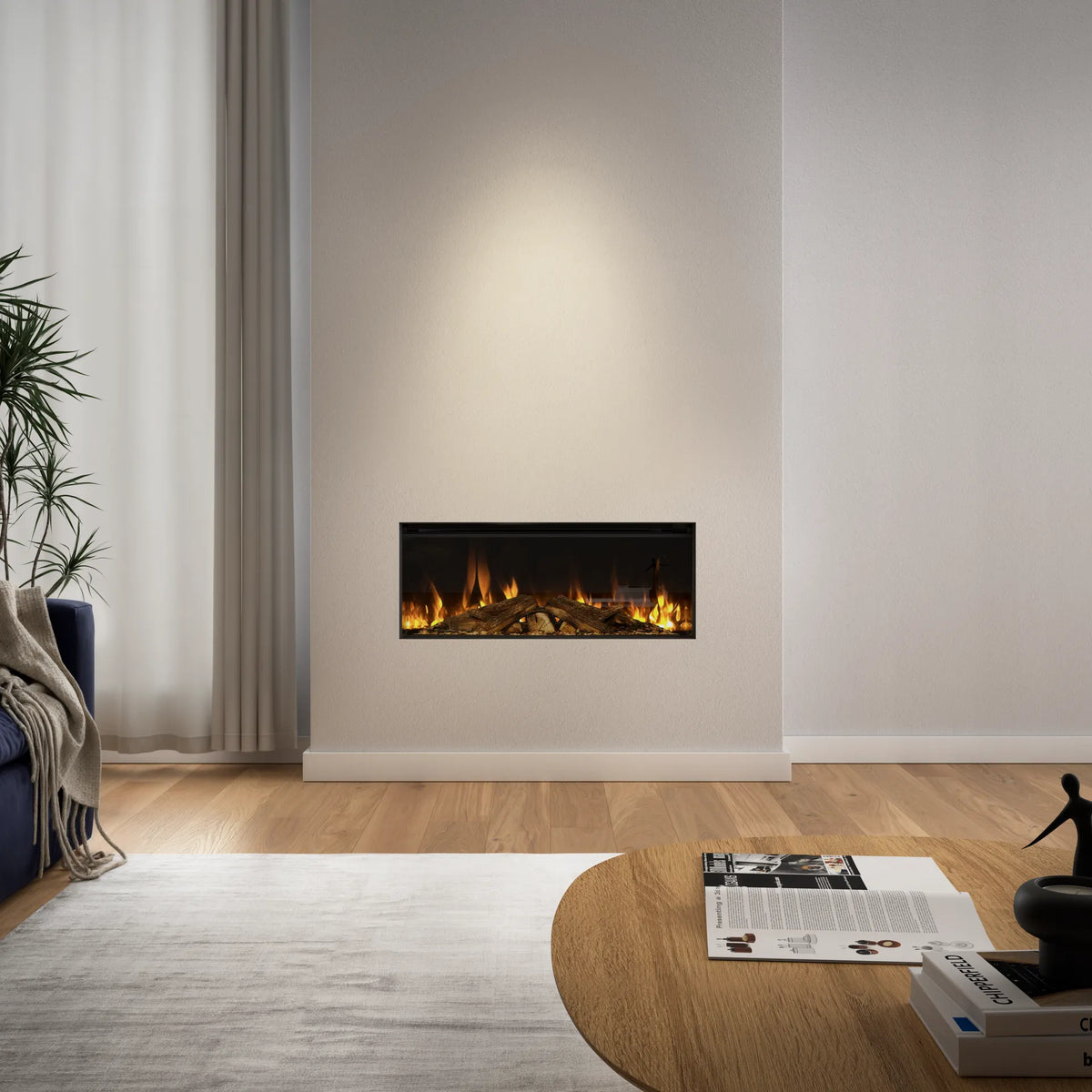 New Forest 870 - Built-In Electric Fireplace