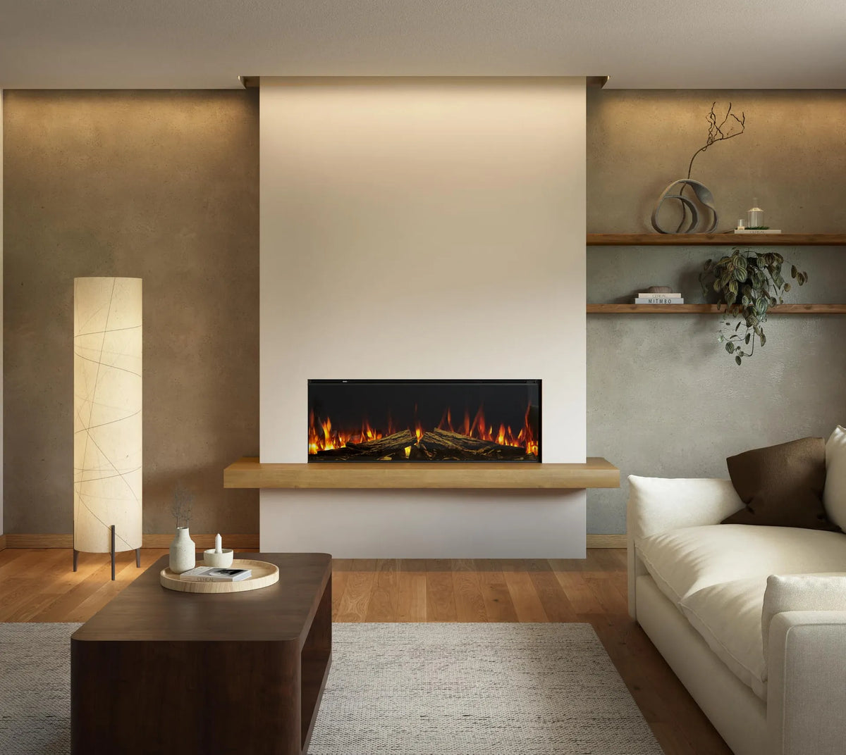 New Forest 1200 - Built-In Electric Fireplace