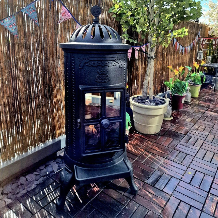 Carl Bioethanol Fireplace - Cast Iron