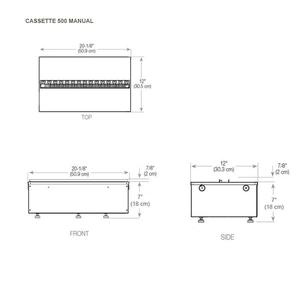 Optimyst Cassette 500 Retail - Manual
