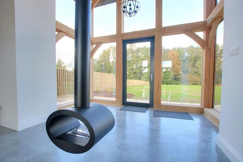 Toronto Black - 2-Sided Ceiling Mounted Biofire