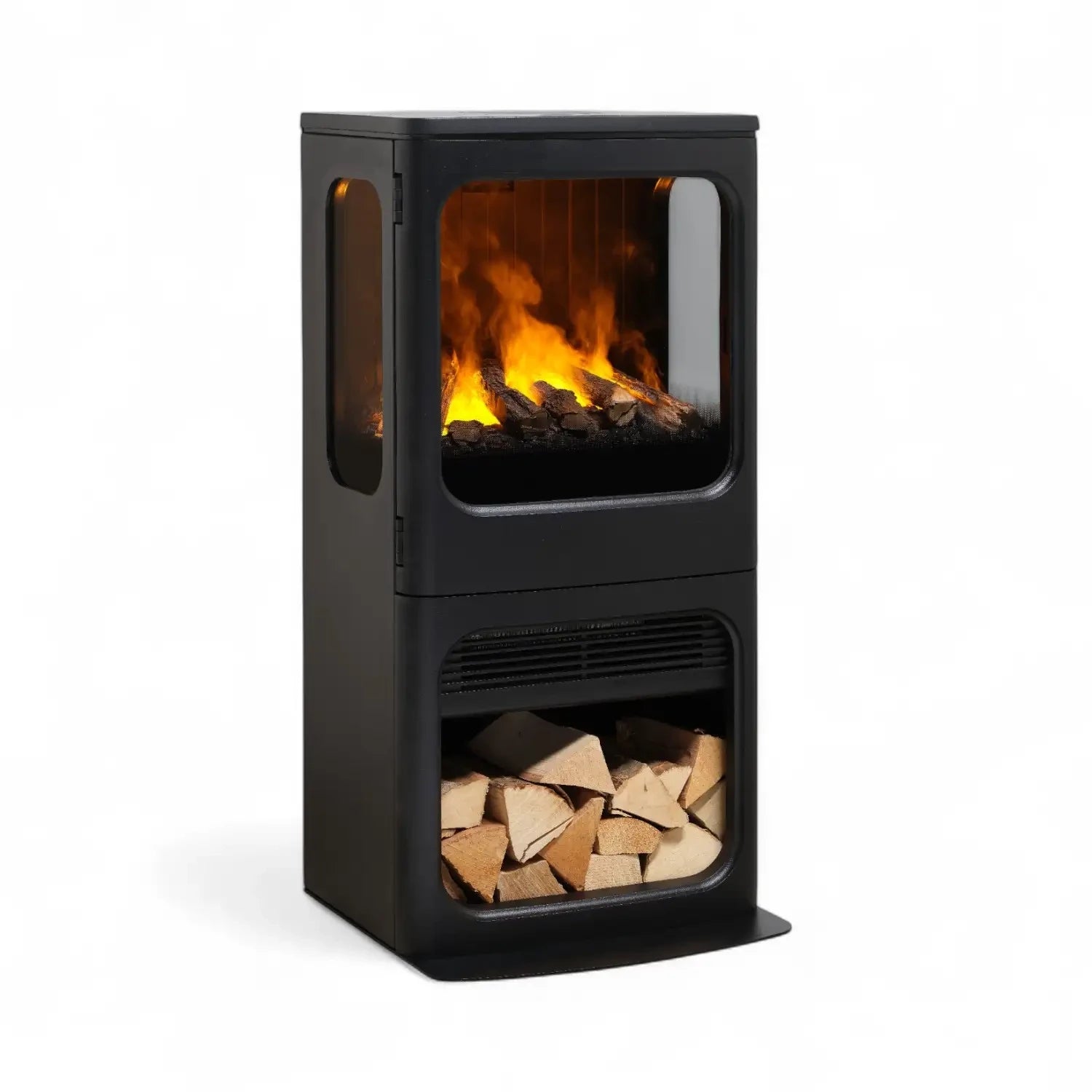 Mapleton 100 – Freestanding Water Vapour Fireplace Cast Iron