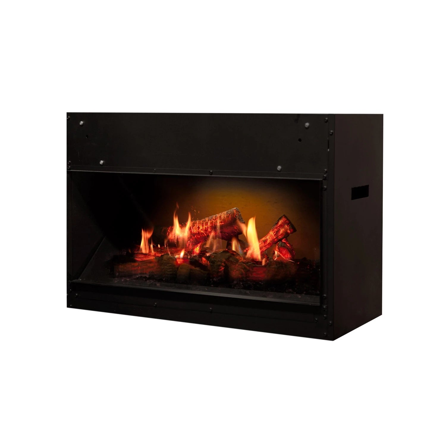 Opti V Single 1 sided built fireplace without heat