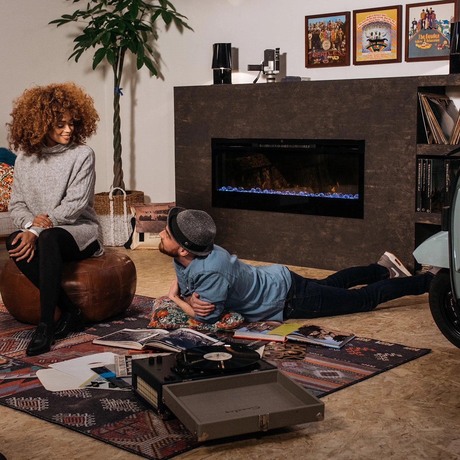 Prisma 50" - Optiflame electric fireplace