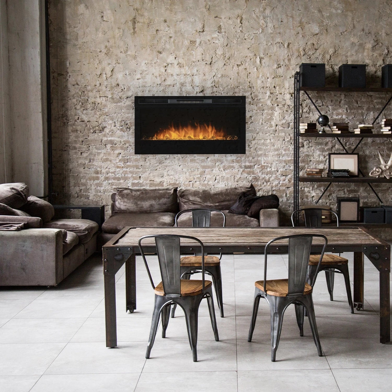 Prism 34" - Optiflame Electric Fireplace