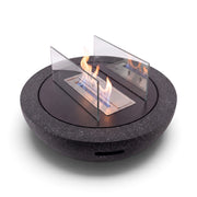 LUMA - Granite Black - Outdoor Bioethanol Fireplace