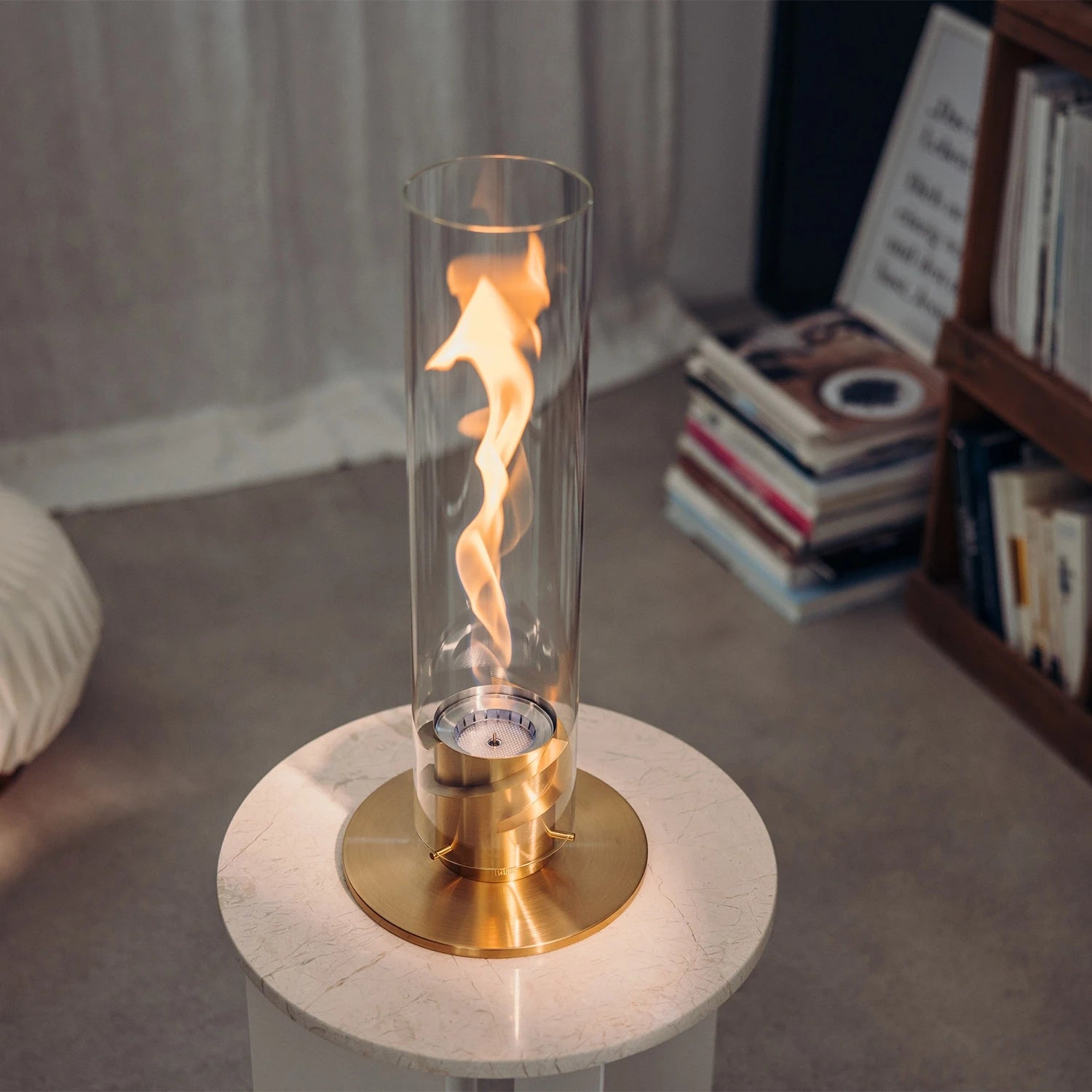 Höfats SPIN 900 Floorstanding Bioethanol Fireplace