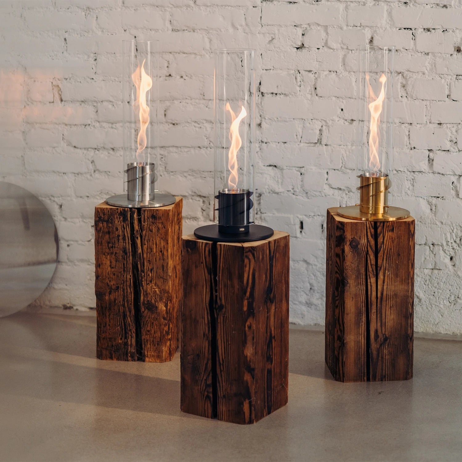 Höfats SPIN 900 Floorstanding Bioethanol Fireplace