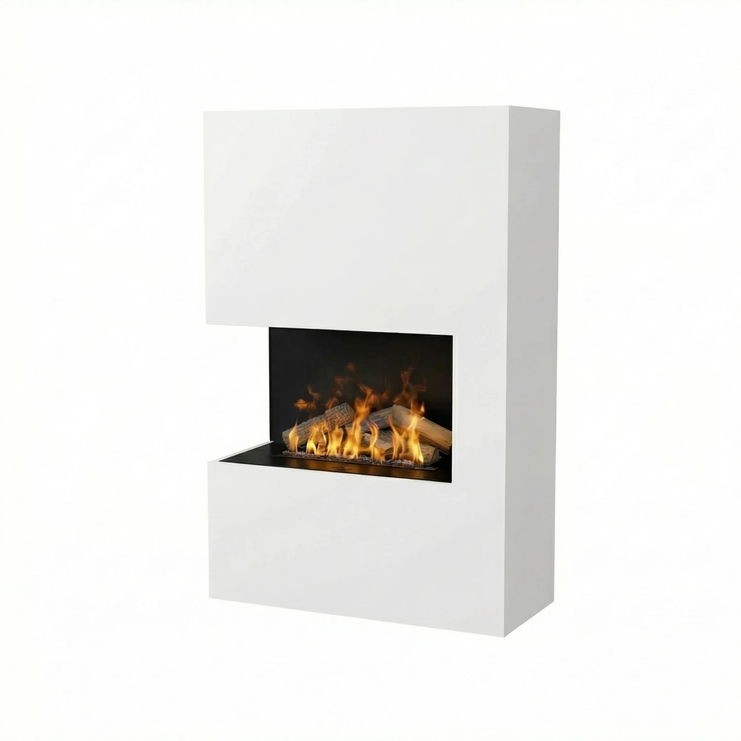 Tucholsky Right Corner OMC 600 Freestanding Water Vapour Fireplace