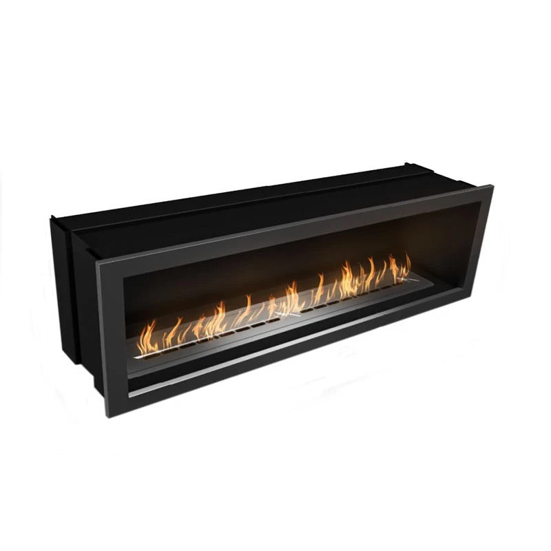 Slimline Firebox SFB1350 Brushed Steel