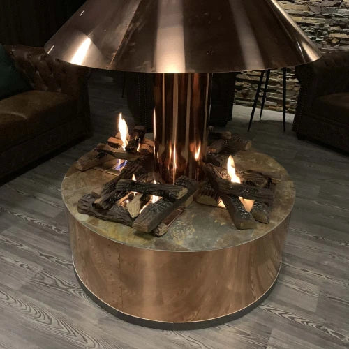 Ceramic Logs for decorating Bioethanol Fireplaces