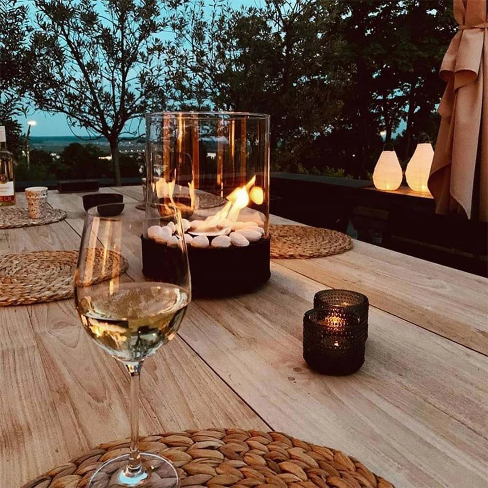 chantico tabletop bio fireplace