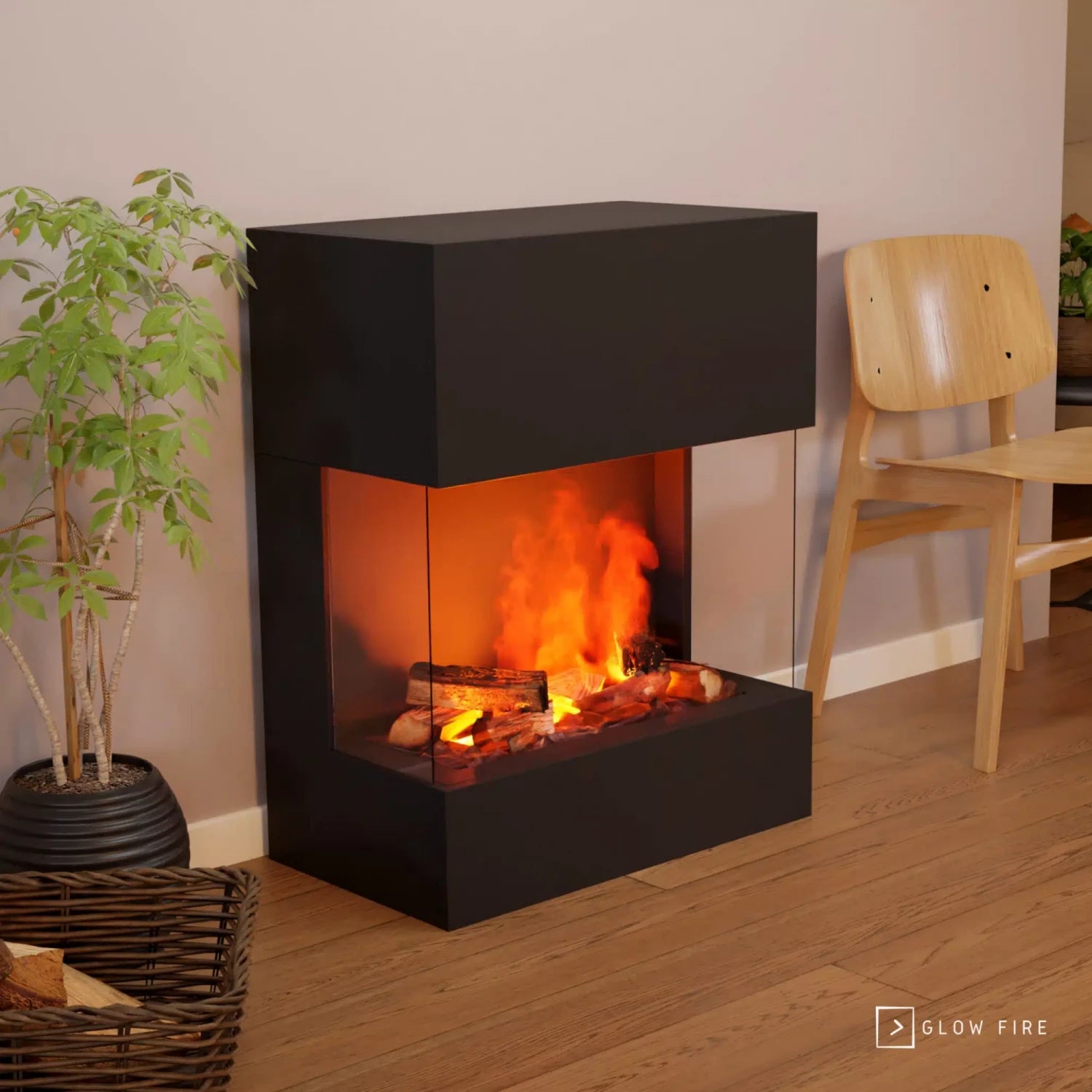 Kästner OMC 600 Freestanding Water Vapour Fireplace