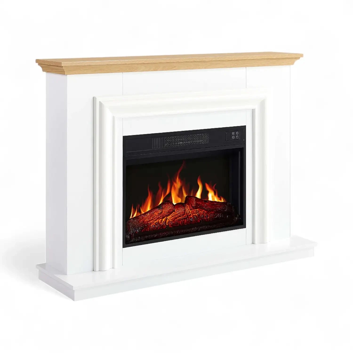Marbelya Electric Fireplace Suite – Natural Oak