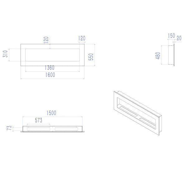 Murus 1600 - Matte White