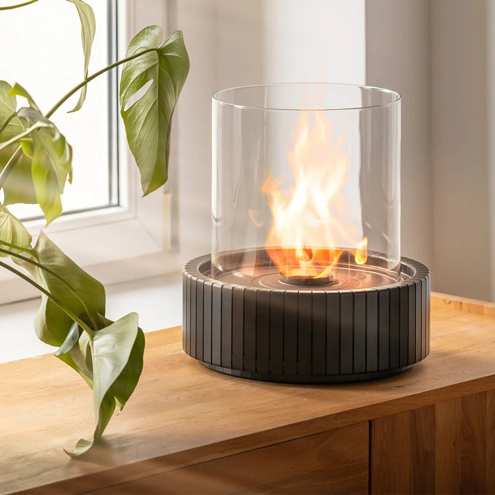tabletop bioethanol fireplace planika lotus