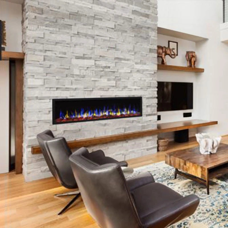 Pride Slim Electric Fireplace 92 cm