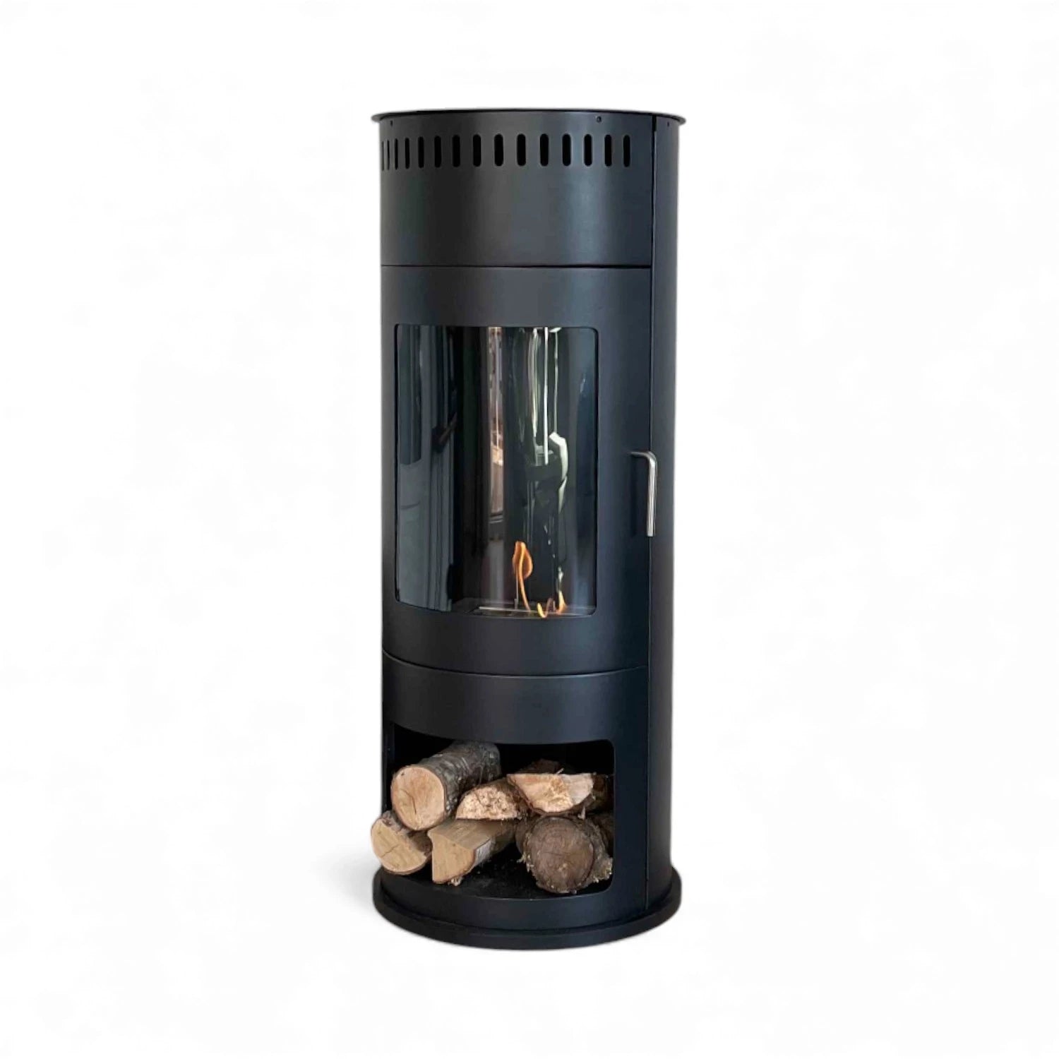 Washington - Black bioethanol wood-burning stove